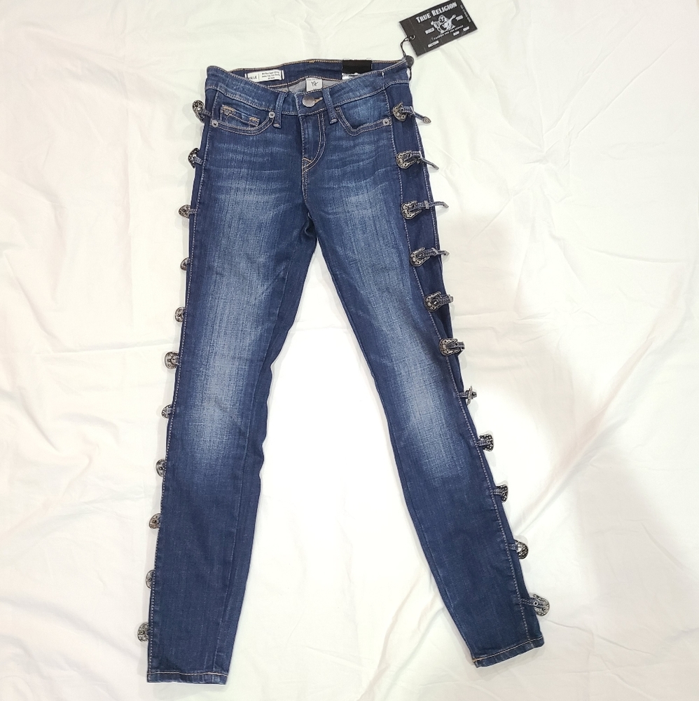 True religion halle mid rise jeans